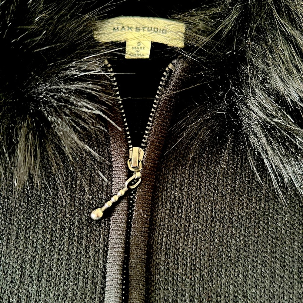 Fur Collared Cape - image 3